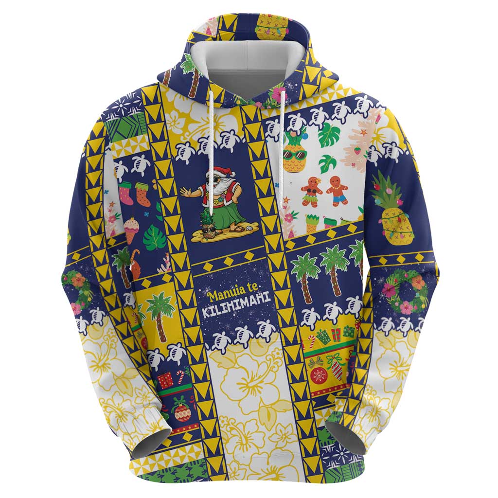Tokelau Christmas Hoodie Festive Beach Vibes - Polynesian Pride