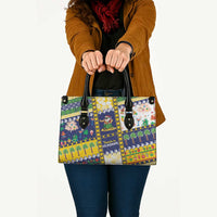 Tokelau Christmas Leather Bag Festive Beach Vibes - Polynesian Pride