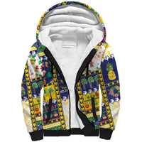 Tokelau Christmas Sherpa Hoodie Festive Beach Vibes - Polynesian Pride