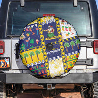Tokelau Christmas Spare Tire Cover Festive Beach Vibes - Polynesian Pride