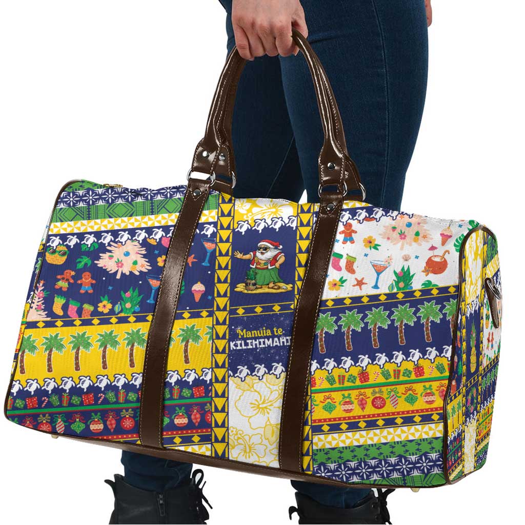 Tokelau Christmas Travel Bag Festive Beach Vibes - Polynesian Pride