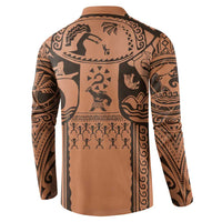 Polynesia Maui Tattoo Inspired Cosplay Costume Button Sweatshirt LT05 - Polynesian Pride