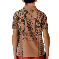 Polynesia Maui Tattoo Inspired Cosplay Costume Kid Polo Shirt LT05 - Polynesian Pride