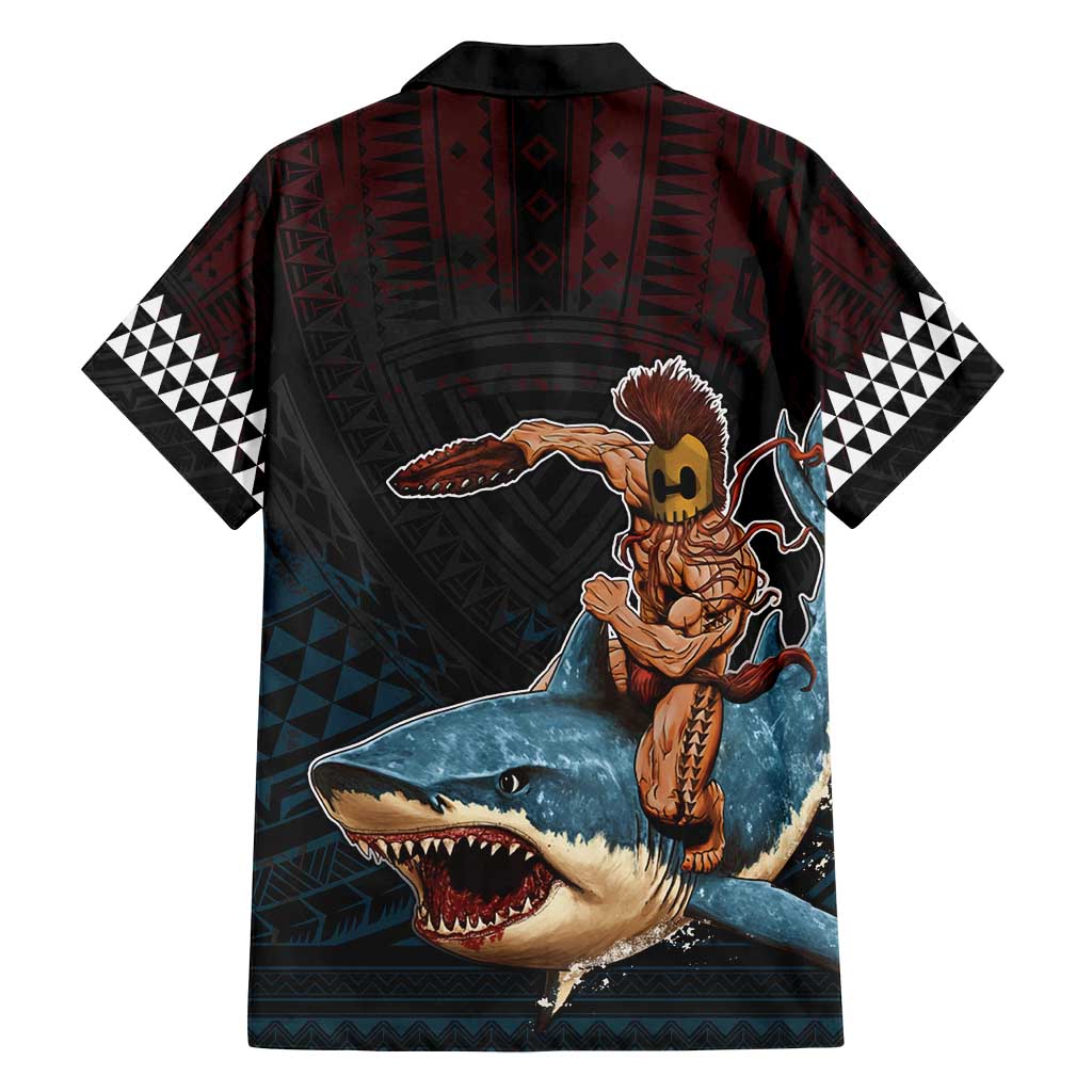 Hawaii Ikaika Family Matching Long Sleeve Bodycon Dress and Hawaiian Shirt Hawaiian Mythic Koa Tribal Warrior LT05 - Polynesian Pride