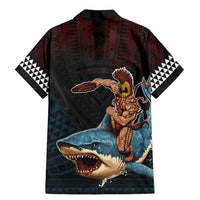 Hawaii Ikaika Family Matching Mermaid Dress and Hawaiian Shirt Hawaiian Mythic Koa Tribal Warrior LT05 - Polynesian Pride