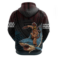 Hawaii Ikaika Hoodie Hawaiian Mythic Koa Tribal Warrior