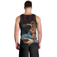 Hawaii Ikaika Men Tank Top Hawaiian Mythic Koa Tribal Warrior LT05 - Polynesian Pride
