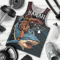Hawaii Ikaika Men Tank Top Hawaiian Mythic Koa Tribal Warrior LT05 - Polynesian Pride