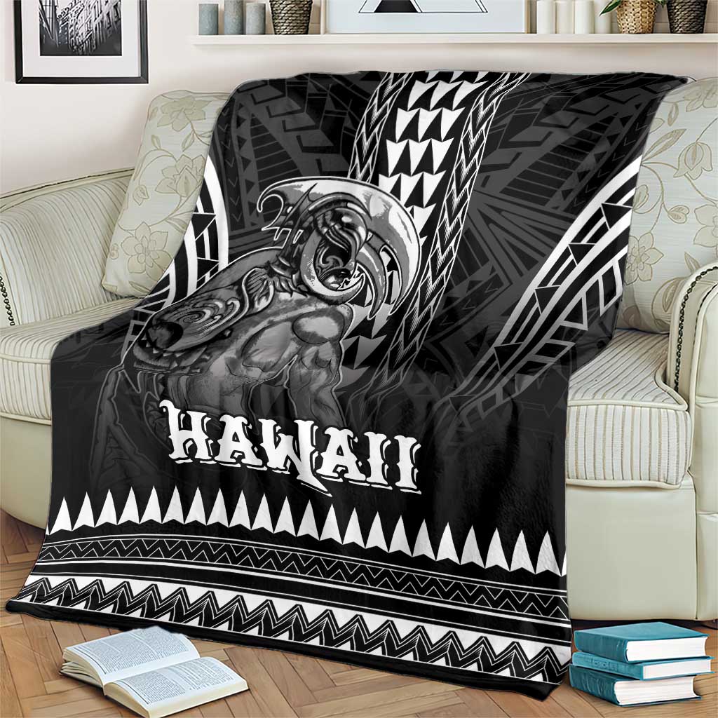Hawaiian Ikaika Warrior Blanket Tribal Pattern LT05 - Polynesian Pride