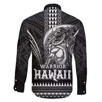 Hawaiian Ikaika Warrior Family Matching Summer Maxi Dress and Hawaiian Shirt Tribal Pattern LT05 - Polynesian Pride