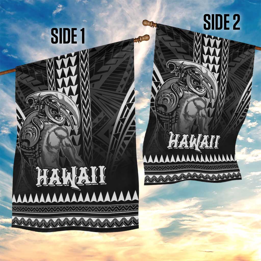 Hawaiian Ikaika Warrior Garden Flag Tribal Pattern LT05 - Polynesian Pride