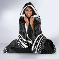 Hawaiian Ikaika Warrior Hooded Blanket Tribal Pattern LT05 - Polynesian Pride