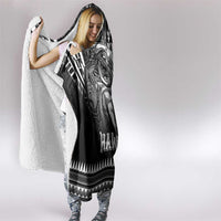 Hawaiian Ikaika Warrior Hooded Blanket Tribal Pattern LT05 - Polynesian Pride