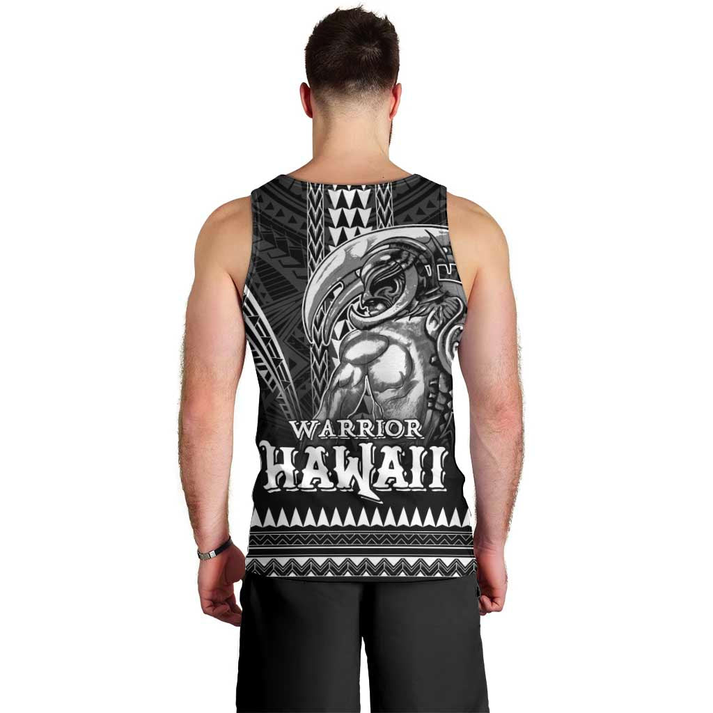 Hawaiian Ikaika Warrior Men Tank Top Tribal Pattern LT05 - Polynesian Pride