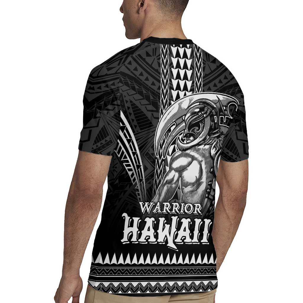 Hawaiian Ikaika Warrior Rugby Jersey Tribal Pattern LT05 - Polynesian Pride