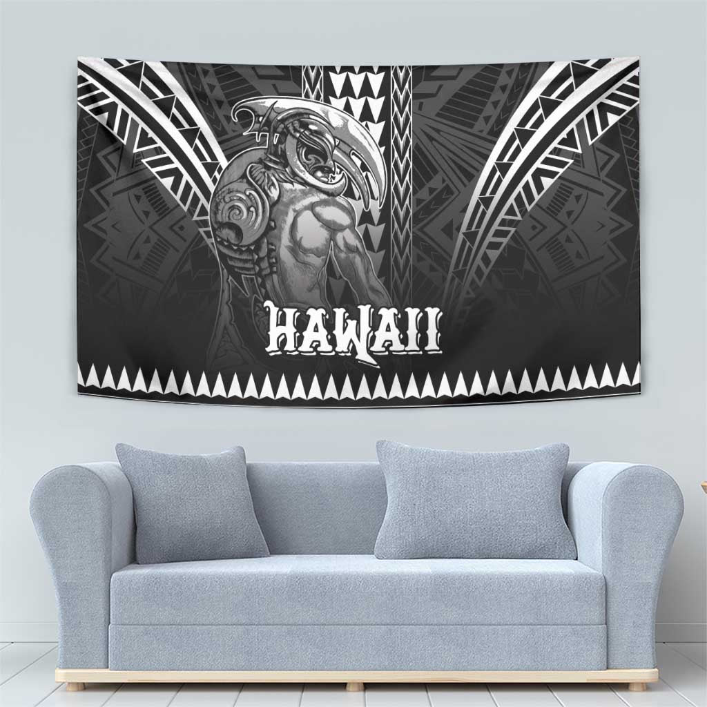 Hawaiian Ikaika Warrior Tapestry Tribal Pattern LT05 - Polynesian Pride