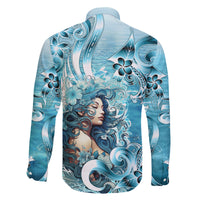 Hawaii Namaka Goddess Of The Sea Family Matching Mermaid Dress and Hawaiian Shirt Polynesian Style LT05 - Polynesian Pride