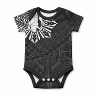 Philippines Tribal Baby Onesie King Lapu Lapu Black Version