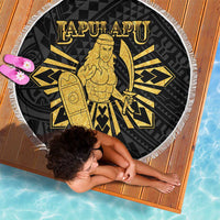 Philippines Tribal Beach Blanket King Lapu Lapu Gold Version