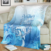 Mother's Love Is Deeper Than Ocean Blanket Polynesian Style LT05 - Polynesian Pride