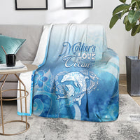 Mother's Love Is Deeper Than Ocean Blanket Polynesian Style LT05 - Polynesian Pride