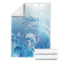 Mother's Love Is Deeper Than Ocean Blanket Polynesian Style LT05 - Polynesian Pride