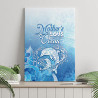 Mother's Love Is Deeper Than Ocean Canvas Wall Art Polynesian Style