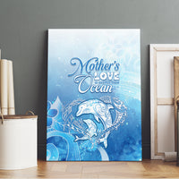 Mother's Love Is Deeper Than Ocean Canvas Wall Art Polynesian Style