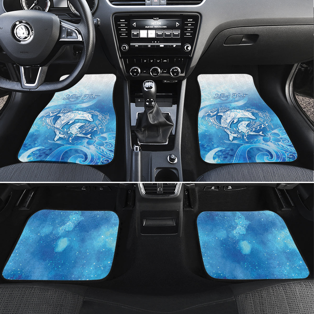 Mother's Love Is Deeper Than Ocean Car Mats Polynesian Style