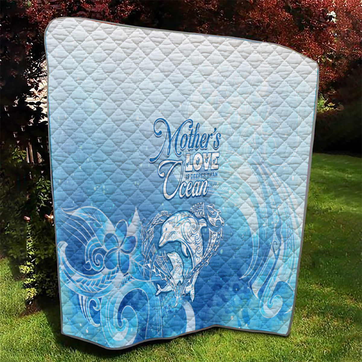 Mother's Love Is Deeper Than Ocean Quilt Polynesian Style LT05 - Polynesian Pride