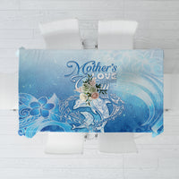 Mother's Love Is Deeper Than Ocean Tablecloth Polynesian Style LT05 Blue - Polynesian Pride