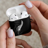 New Zealand Chur Bro AirPods Case Maori Koru With Silver Fern LT05 - Polynesian Pride