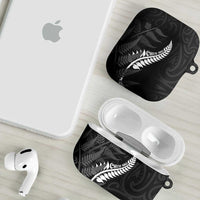 New Zealand Chur Bro AirPods Case Maori Koru With Silver Fern LT05 - Polynesian Pride