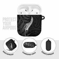New Zealand Chur Bro AirPods Case Maori Koru With Silver Fern LT05 - Polynesian Pride