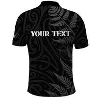 Personalised New Zealand Chur Bro Polo Shirt Maori Koru With Silver Fern LT05 - Polynesian Pride
