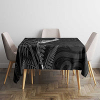 New Zealand Chur Bro Tablecloth Maori Koru With Silver Fern