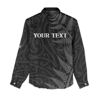 Personalised New Zealand Chur Bro Women Casual Shirt Maori Koru With Silver Fern LT05 - Polynesian Pride