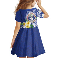 Northern Mariana Islands Family Matching Puletasi and Hawaiian Shirt Polynesian Pattern With Frangipani LT05 - Polynesian Pride
