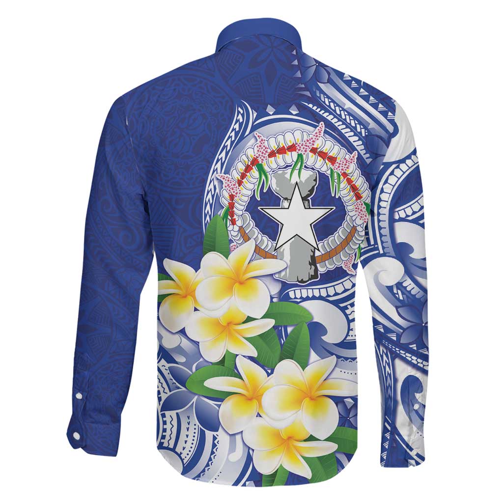 Northern Mariana Islands Family Matching Summer Maxi Dress and Hawaiian Shirt Polynesian Pattern With Frangipani LT05 - Polynesian Pride