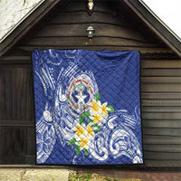Northern Mariana Islands Quilt Polynesian Pattern With Frangipani LT05 - Polynesian Pride