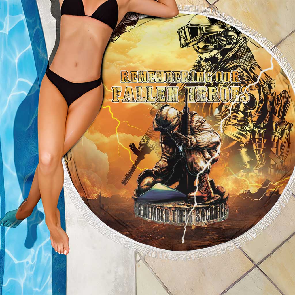 Hawaii Memorial Day Beach Blanket Remember Their Sacrifice