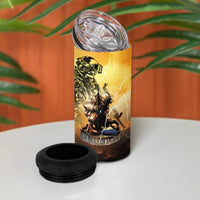 Hawaii Memorial Day 4 in 1 Can Cooler Tumbler Remember Their Sacrifice