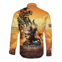 Hawaii Memorial Day Long Sleeve Button Shirt Remember Their Sacrifice