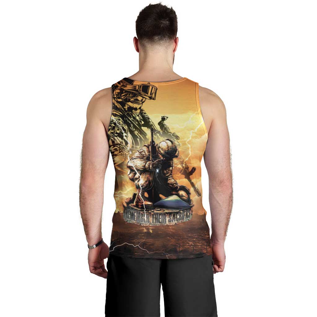 Hawaii Memorial Day Men Tank Top Remember Their Sacrifice