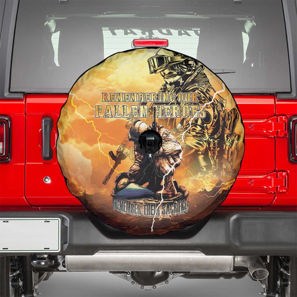 Hawaii Memorial Day Spare Tire Cover Remember Their Sacrifice