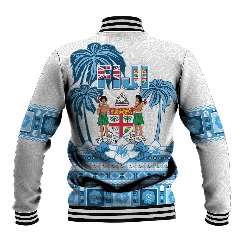 Fiji 679 Constitution Day Baseball Jacket Fijian Tapa Pattern