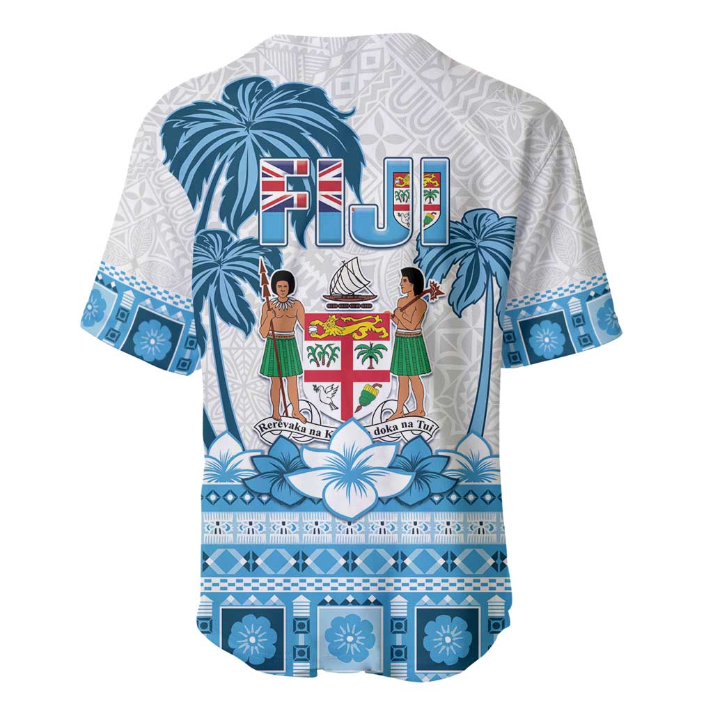 Fiji 679 Constitution Day Baseball Jersey Fijian Tapa Pattern