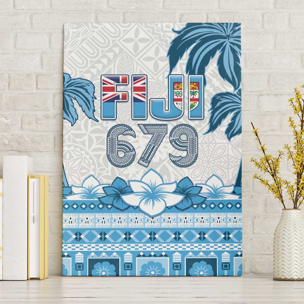 Fiji 679 Constitution Day Canvas Wall Art Fijian Tapa Pattern