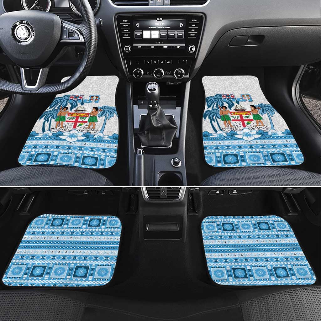 Fiji 679 Constitution Day Car Mats Fijian Tapa Pattern