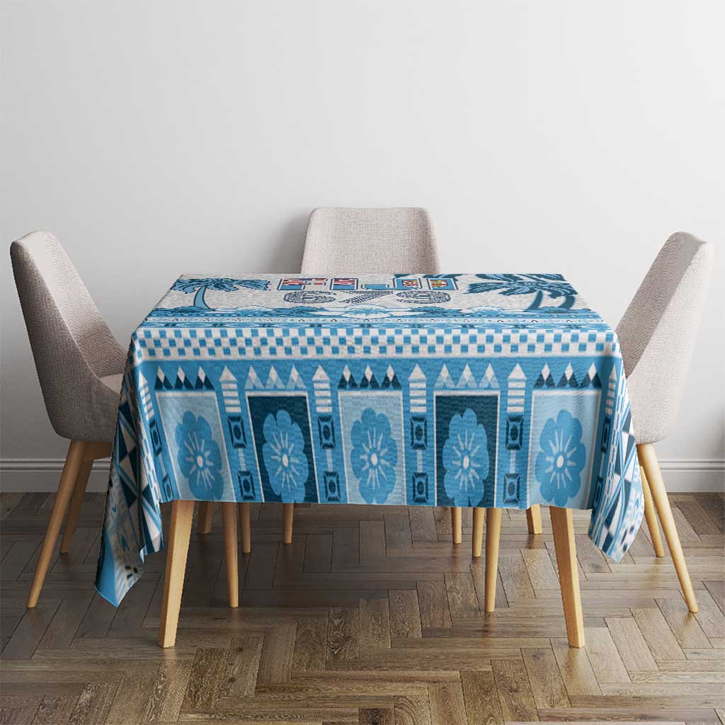 Fiji 679 Constitution Day Tablecloth Fijian Tapa Pattern